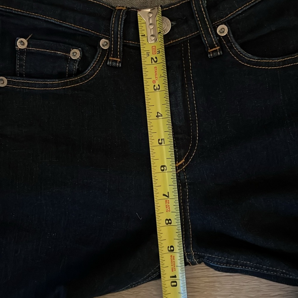 RAG&BONE Slim Jeans 27 Blue High Rise Skinny Jeans Heritage - Picture 10 of 13
